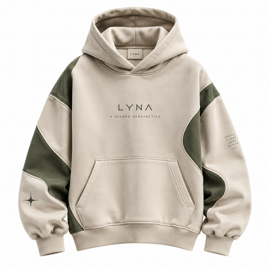 Sudadera Oversize Premium con Diseño Contrast
